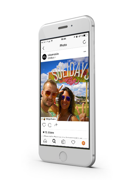 Application instagram Wiko