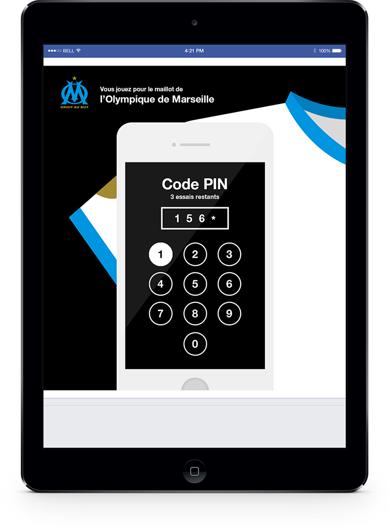Application Facebook pour orange le 12eme homme