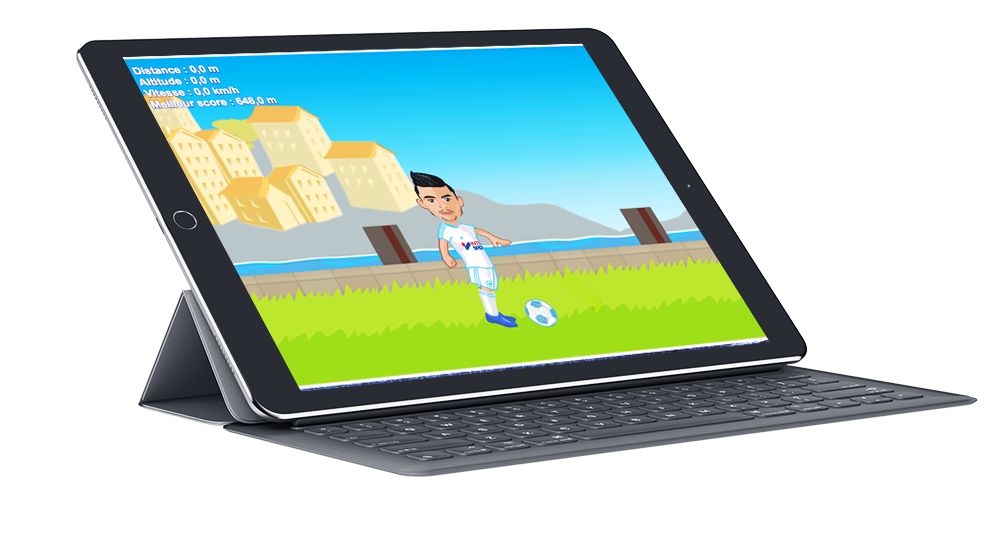 Application Facebook tir de fada pour intersport et OM fada