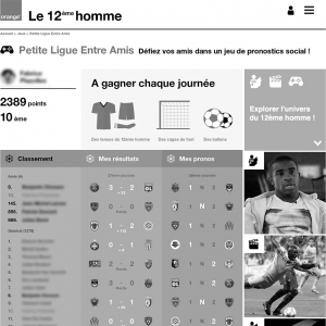 Application Facebook petite ligue pour orange